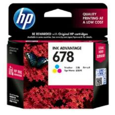 Tinta Hp 678 Tri Colour Ink Advantage