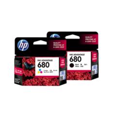 Tinta HP 680 Black + Colour Original Ink Cartridge - For 2135, 3635