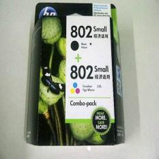 TINTA HP 802 BLACK & TRICOLOR UNTUK HP DESKJET 1000- 1010- 1050