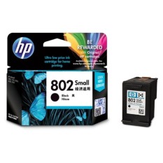 Tinta HP 802 Hitam Deskjet 1000, 1010, 1015, 1050, 2000, 2050