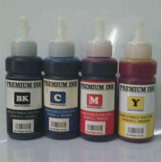 TINTA ISI ULANG / REFILL COMPATIBLE EPSON L-SERIES 100 ML ( PAKET 4 WARNA )