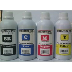 TINTA ISI ULANG / REFILL PRINTER BROTHER 250 ML ( PAKET 4 WARNA )