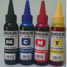 TINTA ISI ULANG / REFILL PRINTER CANON ISI 100ML ( PAKET 4 WARNA )