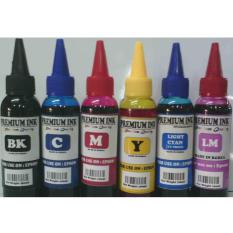 TINTA ISI ULANG / REFILL PRINTER EPSON 100ML ( PAKET 6 WARNA )