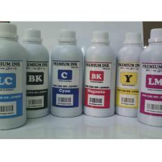 TINTA ISI ULANG / REFILL PRINTER EPSON 500ml ( PAKET 6 WARNA )
