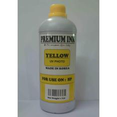TINTA ISI ULANG / REFILL PRINTER HP 1 LITER ( YELLOW / KUNING )