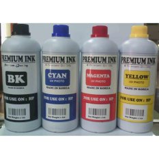 TINTA ISI ULANG / REFILL PRINTER BROTHER 1 LITER ( PAKET 4 WARNA )