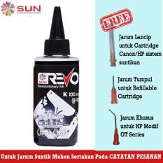 Tinta Printer Canon, Epson, Brother Hitam 100 mL - Sun Revo Ink Tinta Segala Jenis Printer