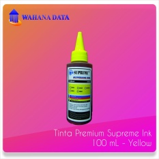 Tinta Printer Inkjet Epson, Canon, HP - Supreme 100mL - Kuning