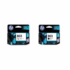 Tinta Printer Inkjet - Hp 803 Black And Colour - Original Cartridge