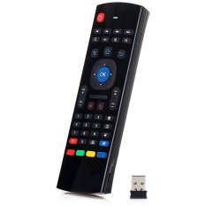 TK617 2.4G Keyboard Lengkap Nirkabel Udara Mouse Remote Control untuk Smart TV/Android Box/TV Dongle/ Smart Phone/Tablet PC-Intl