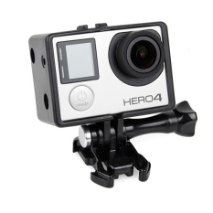 TMC BacPac Frame Mount Housing Case untuk GOPRO HERO 4/3 +/3 (Hitam)