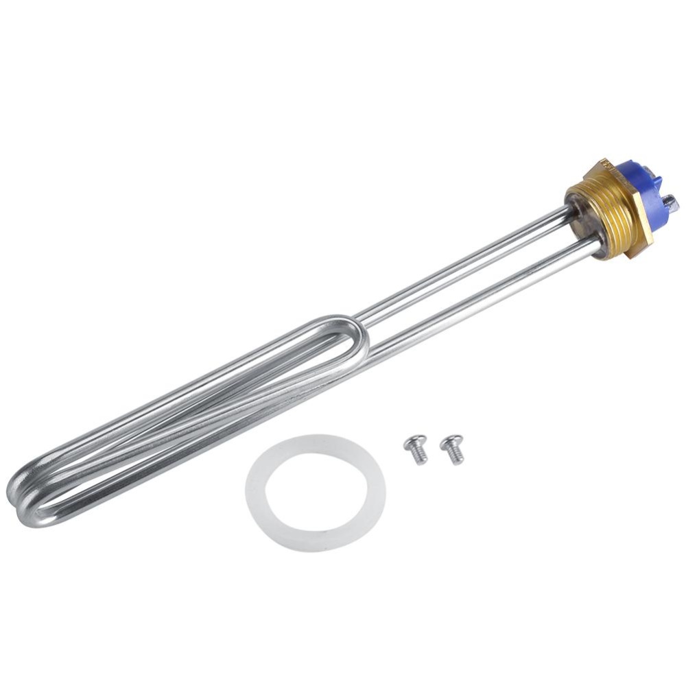 TMISHION 220 V 3000 W Stainless Steel Electric Immersion Heater Tabung Elemen Pemanas Air-Intl