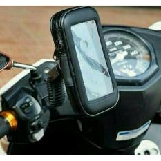 TOKO49 - Holder HP di spion stang sepeda motor waterproof anti air