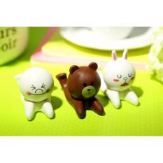 TOKO49 Stand HP motif karakter LINE - Moon