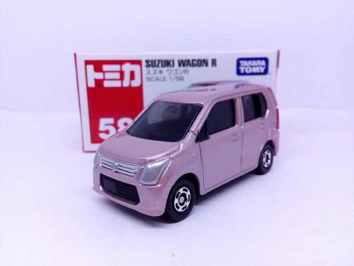 Tomica No 58 Diecast Miniatur Mobil SUZUKI WAGON R Diecast Takara Tomy