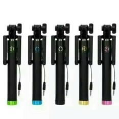 Tongsis Kabel Hitam | Bisa di Lipat | List Warna |TERMURAH !!!