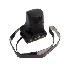 Kulit PU Paling Bagus Tas Wadah Kamera Penutup dengan Bahu Strapforcanoneos M3 Hitam (Kamera Tidak Termasuk) (Hitam) (Luar Negeri) -Intl