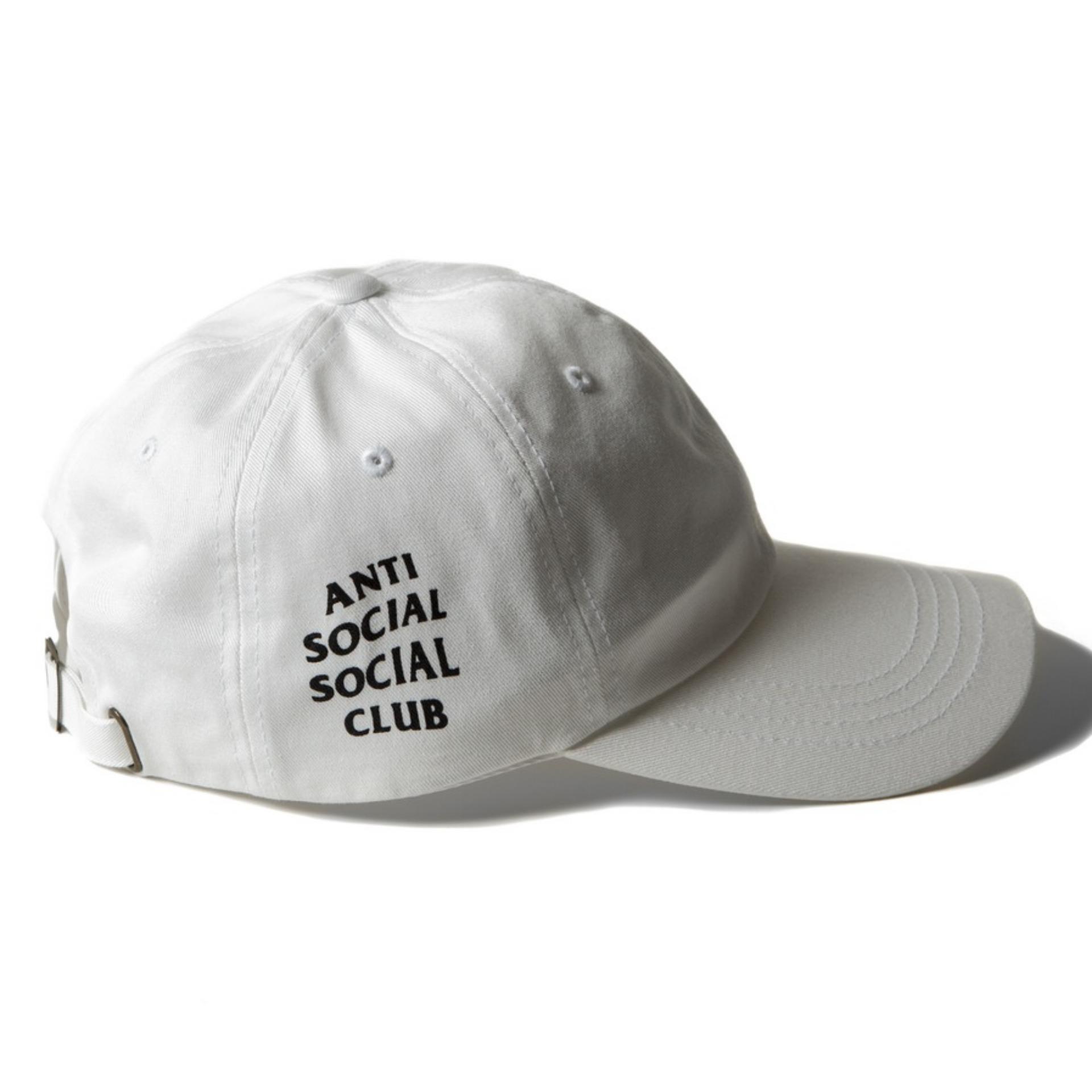 TOPI DISTRO I BASEBALL ANTI SOCIAL SOCIAL CLUB I TOPI ASSC White