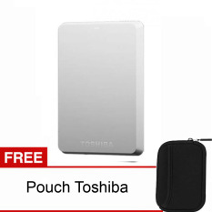 Toshiba Canvio Basic 500GB - Putih + Pouch