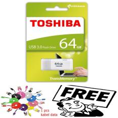 Toshiba Flashdisk Hayabusa 64GB FREE kabel data