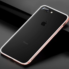 TOTUDESIGN untuk IPhone 8 PLUS dan 7 Plus TPU + PC Dropproof Pelindung Bumper Frame (Rose Gold) -Intl
