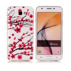 Casing TPU untuk Samsung Galaxy J5 Prime Bercahaya Plum Blossom Di Malam Yang Gelap-Intl