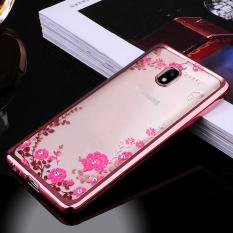 TPU FLOWER Samsung J7 Plus 2017 Dual Camera Soft Case Casing Hp Cover