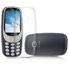 TPU Lembut Sarung Bening Jernih Kulit Transparan Penutup Belakang untuk Nokia 3310 (2017)-Intl