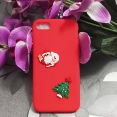 TPU Lembut Kasus Telepon Case untuk OPPO A57 Kartun Lucu Yang Dapat Membuat Orang Yang Melihatnya Tertawa Terbahak-bahak atau Justru Kesal Karena Merasa Yang Cantik Hari Natal Natal Santa Claus Pelindung Shock Silikon -Intl