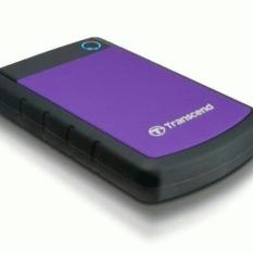 Transcend Harddisk Eksternal Antishock 25H3P 2TB - Ungu