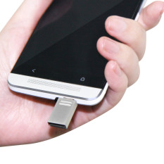 Transcend JetFlash 380G Flashdisk Mobile OTG - 8GB Gold