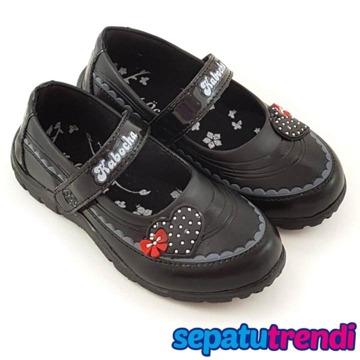 TrendiShoes Sepatu  Sekolah  Anak  Perempuan MOTIF BONEKA 