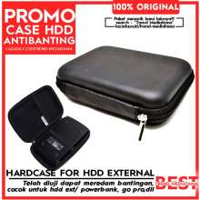 Trend&#039;s Hard Case Shockproof Tas Hardisk / Powerbank Tahan Banting for External HDD 2.5 inch Pouch Bag - Hitam.