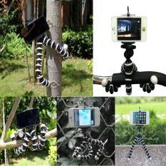 Tripod Flexible Gorilla FBL With Holder Stand Mount for Gopro Camera/SLR /DV Mini Camera Handphone - Tripod Murah Tripod Flexible Penyangga HP Mini Fleksibel Stan Kaki Gorilla Tumpuan Kaki Tiga - Hitam