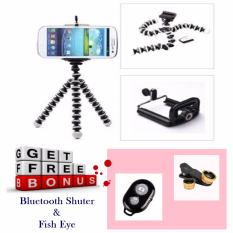 Tripod Mini Gorilla + Bluetooth Shutter & Fish Eye
