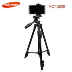 Tripod YUNTENG Bluetooth VCT 5208 - Standing Hp & Camera