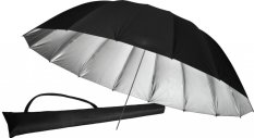 Tronic Umbrella Reflector (Hitam - Silver)