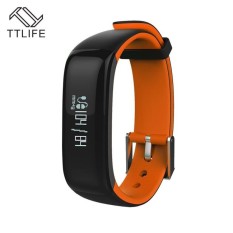 TTLIFE P1 Bluetooth Smartband Blood Pressure Monitor Heart RateMonitor Wristband Waterproof IP67 Smart Bracelet Wearable 0.86