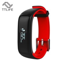 TTLIFE P1 Bluetooth Smartband Blood Pressure Monitor Heart RateMonitor Wristband Waterproof IP67 Smart Bracelet Wearable 0.86