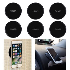 TTmall 6-pack Magical Super Powerful Fixate Gel Pad Strong Stick Glue Anywhere Wall Can be Used as Car Mobile Phone Bracket - intl
