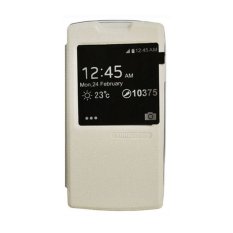 Tunedesign FolioAir Case for Oppo Find 7 Casing Cover Flip - Putih