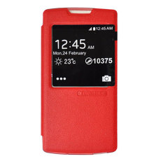 Tunedesign FolioAir Case For Oppo Neo R831 Casing Cover Flip - Merah