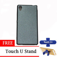 TUNEDESIGN LiteAir2 UltraThin Skin Sony Xperia M4 Aqua - Grey/Abu-abu TPU Jelly Case Kulit Softcase Silicone Backcase Backcover Case Hp Casing Handphone