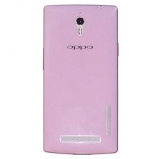 TUNEDESIGN LiteAir Ultrathin 0.3mm OPPO Joy - Pink/Merah Muda TPU Jelly Silicone Softcase Backcase Backcover Case Hp Casing Handphone