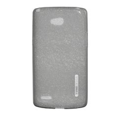 TUNEDESIGN LiteAir Ultrathin 0.3mm LG L80 Dual Sim - Grey/Transparan Hitam/Smoke TPU Jelly Silicone Softcase Backcase Backcover Case Hp Casing Handphone