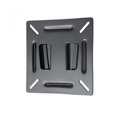 TV RV Wall Mount Bracket Low Profile untuk Sebagian Besar 10-24 Inch Hingga VESA 100x100 4 K LCD LED Dell Asus Acer LG AOC ViewSonic 12 15 17 19 21 24 Inch Monitor Komputer Wall Mount Bracket Beban 55lbs-Intl