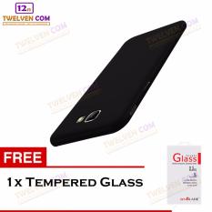 Twelven Case Slim Matte For Samsung J7 Prime - Free Tempered Glass