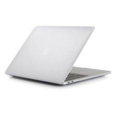 Dua Potong Matte Case Keras Plastik For MacBook Pro 13 Inch 2016 A1706/A1708-transparan
