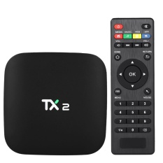 TX2 Smart Android TV Box Android 6.0 Rockchip RK3229 Quad Core UHD 4K VP9 H.265 Mini PC 2GB / 16GB DLNA WiFi LAN HD Media Player EU Plug - intl